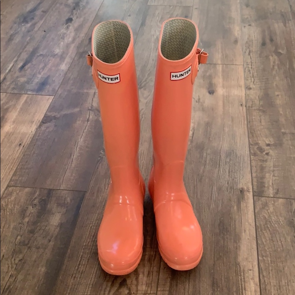 Hunter rain boots 7